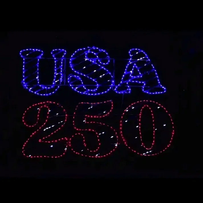 USA 250 LED Sign