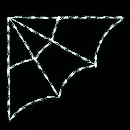 Corner Spider Web LED Display (22")