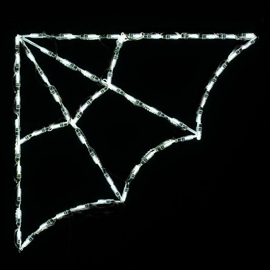 Corner Spider Web LED Display (22")