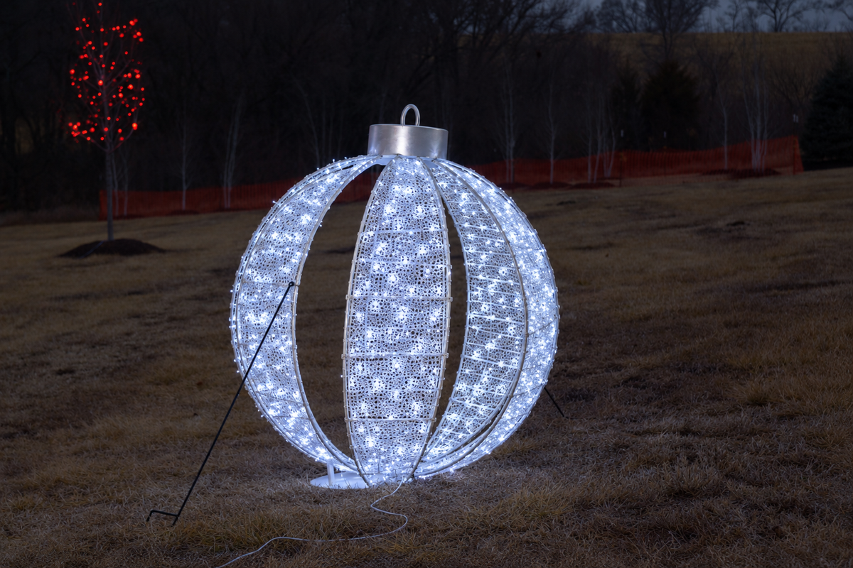 Ornament PVC Mesh 3D Display