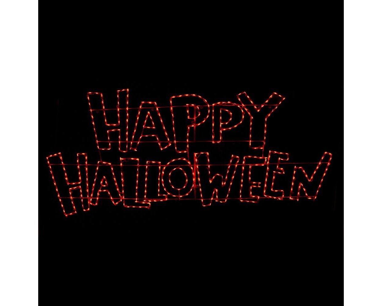 halloween led sign