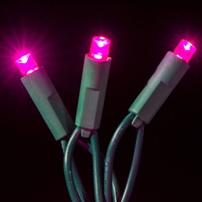 5MM LED Concave Pink - 2 wire