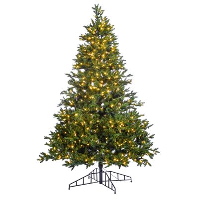 7.5' Noble Medium LED-One Plug Tree Warm White Lights