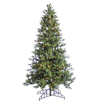 7.5' Noble Slim LED-One Plug Tree Warm White Lights