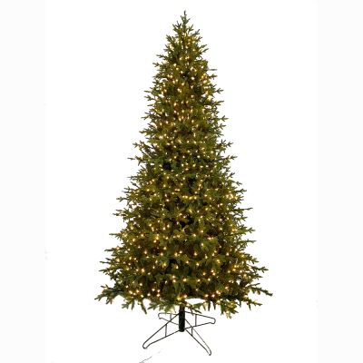 9.5' Norway Spruced Tree with LED White Warm Lights