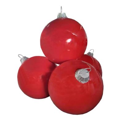 Fiberglass Ornament 4 Ball Set