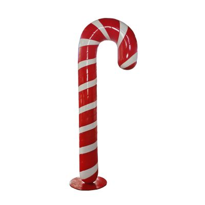 Fiberglass Single Candy Cane - 65