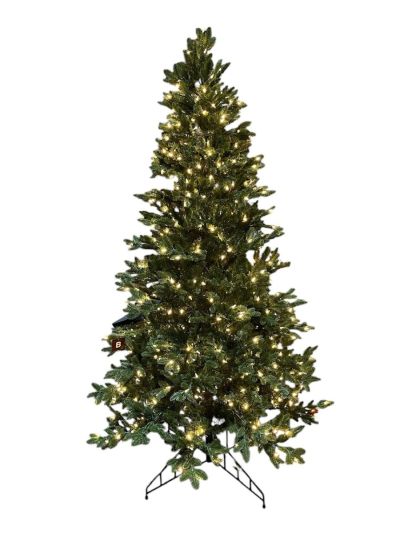 7.5' Noble Slim LED-One Plug Tree Warm White Lights