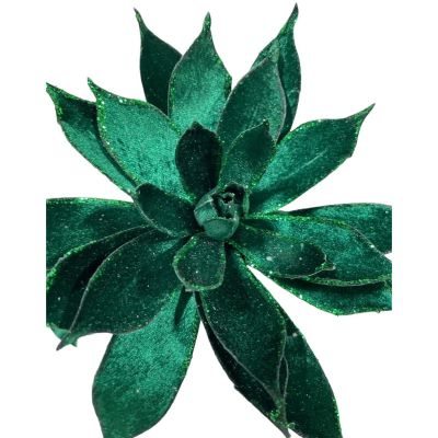 Bundle of 3: Emerald Green Succulent Pick