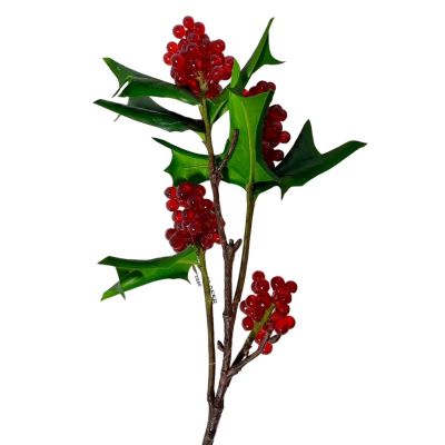 Bundle of 3: Holly with Translucent Berries