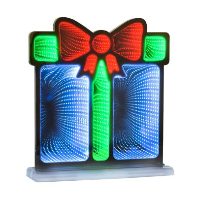 Infinity GiftBox Green Ribbon Display
