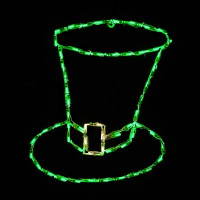 LED St Patricks Hat Green