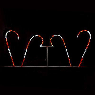 LED Upbrite Candy Canes